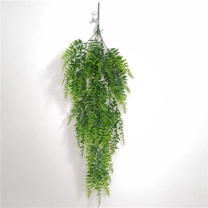1/2PCS Green Artificial Plants Christmas Home Garden Bedroom Balcony Desktop Table Bonsai Wedding Party Decor Fake Plastic Grass Beauty World Shop