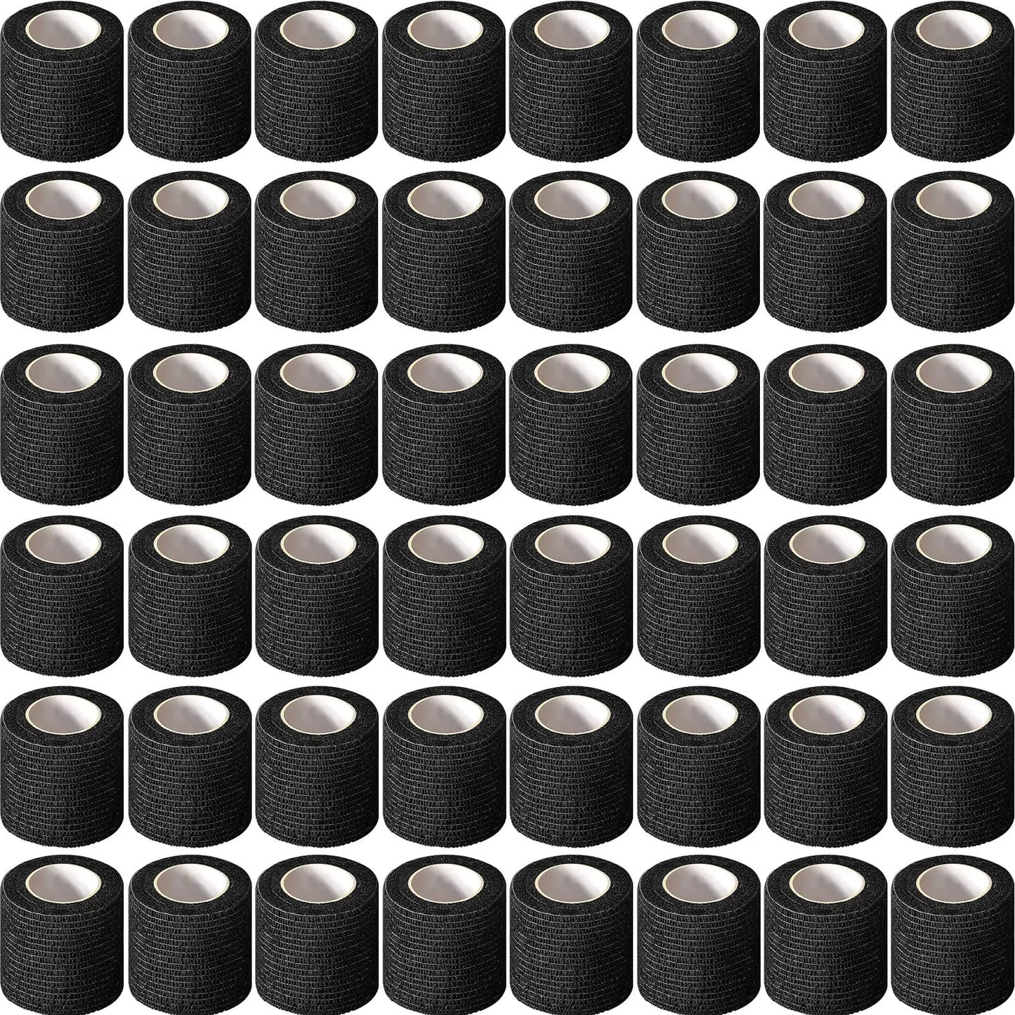 Wholesale Black Tape Tattoo Handle Bandage Anti-slip Athletic Nonwoven Waterproof Disposable Self-adhesive Elastic Bandage Beauty Trend Shop