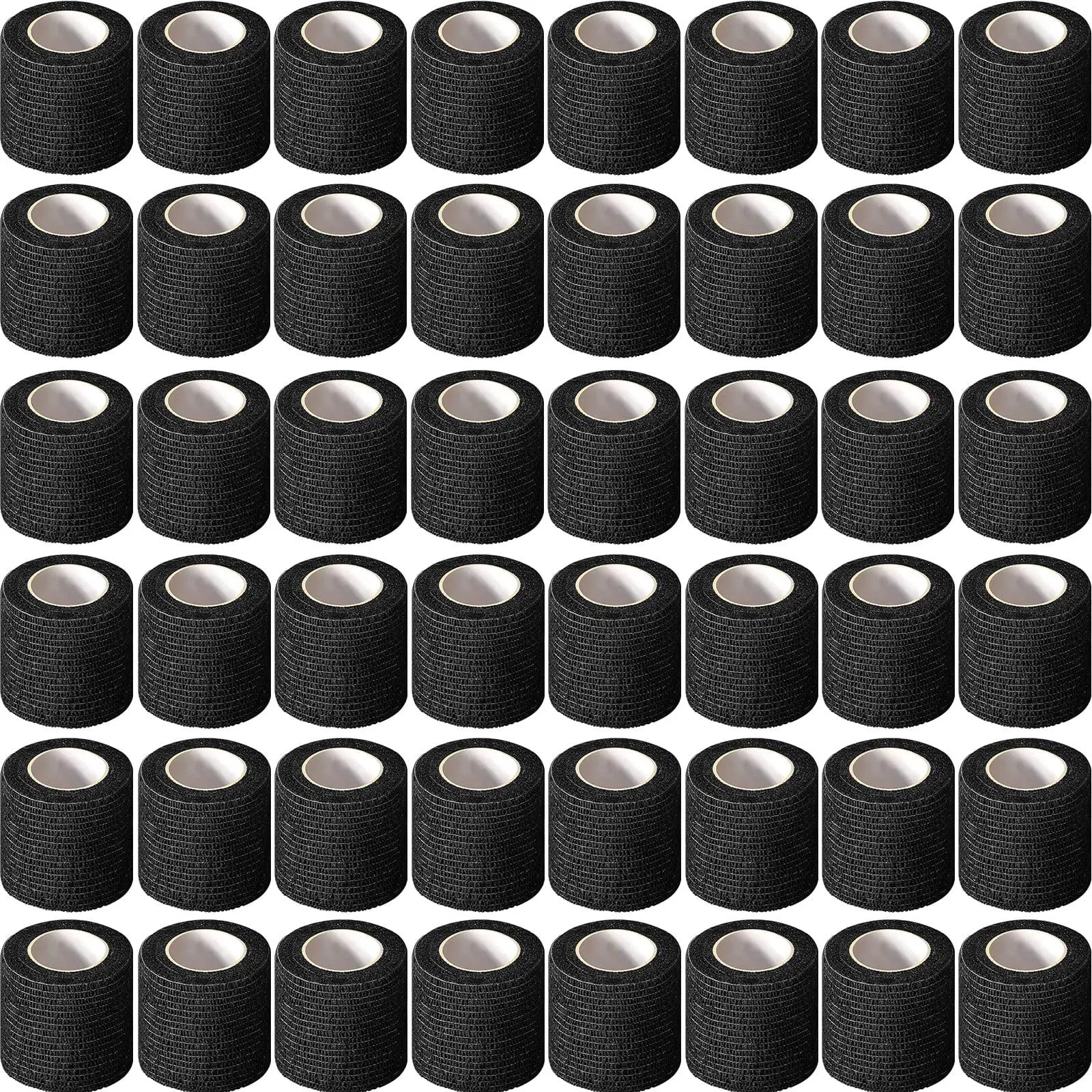 Wholesale Black Tape Tattoo Handle Bandage Anti-slip Athletic Nonwoven Waterproof Disposable Self-adhesive Elastic Bandage Beauty Trend Shop