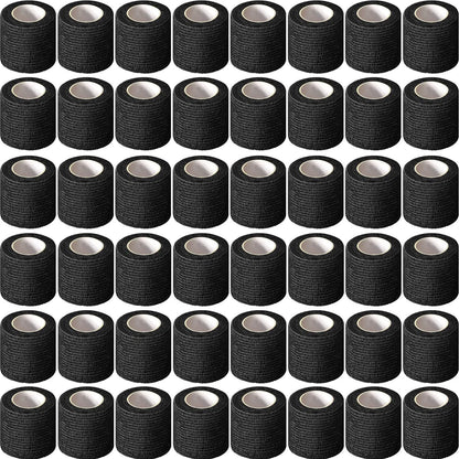 Wholesale Black Tape Tattoo Handle Bandage Anti-slip Athletic Nonwoven Waterproof Disposable Self-adhesive Elastic Bandage Beauty Trend Shop