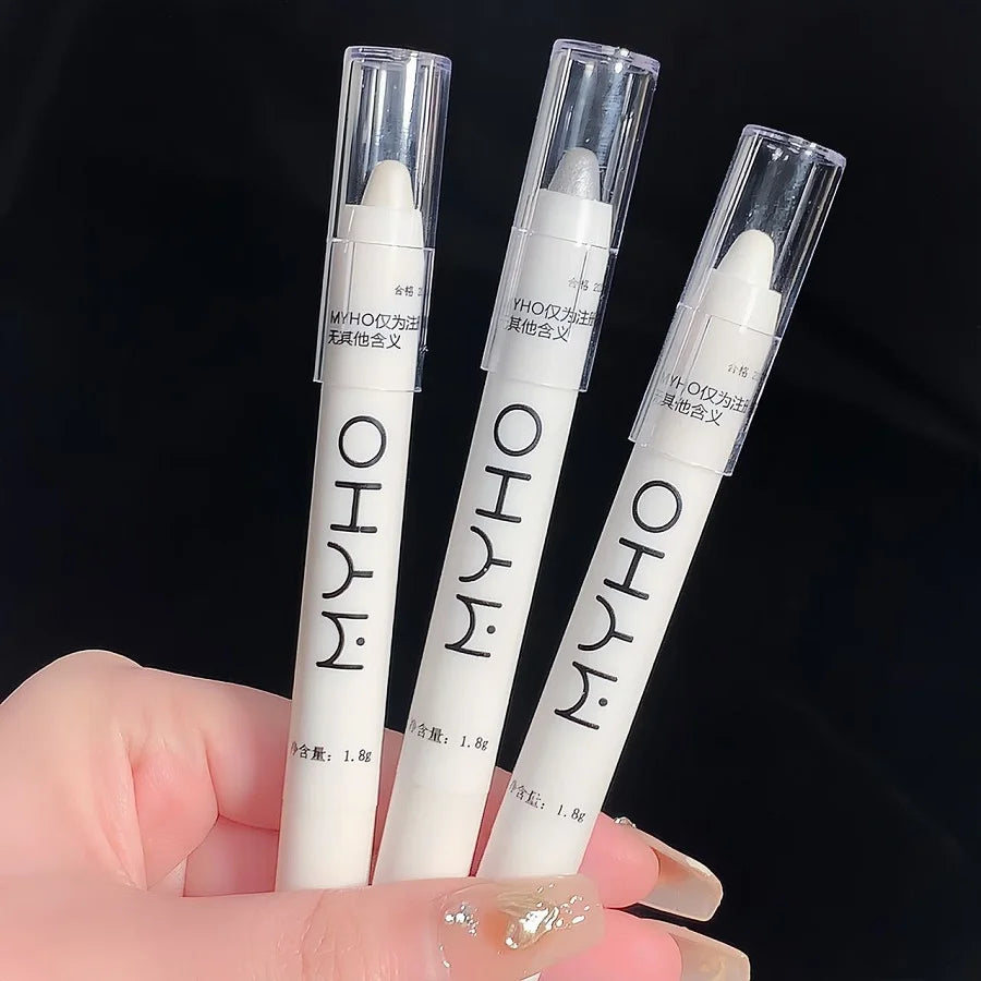 Lying Silkworm Pen Monochrome Brightening Highlight with Flash Eye Shadow Pen Beauty World Shop