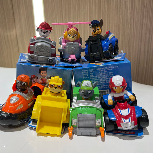Genuine Paw Patrol 8-9CM Ryder Chase Skye Zuma Rocky Patrollers Anime Doll Action Figures Rescue Team Kids Birthday Gift Toy Beauty World Shop