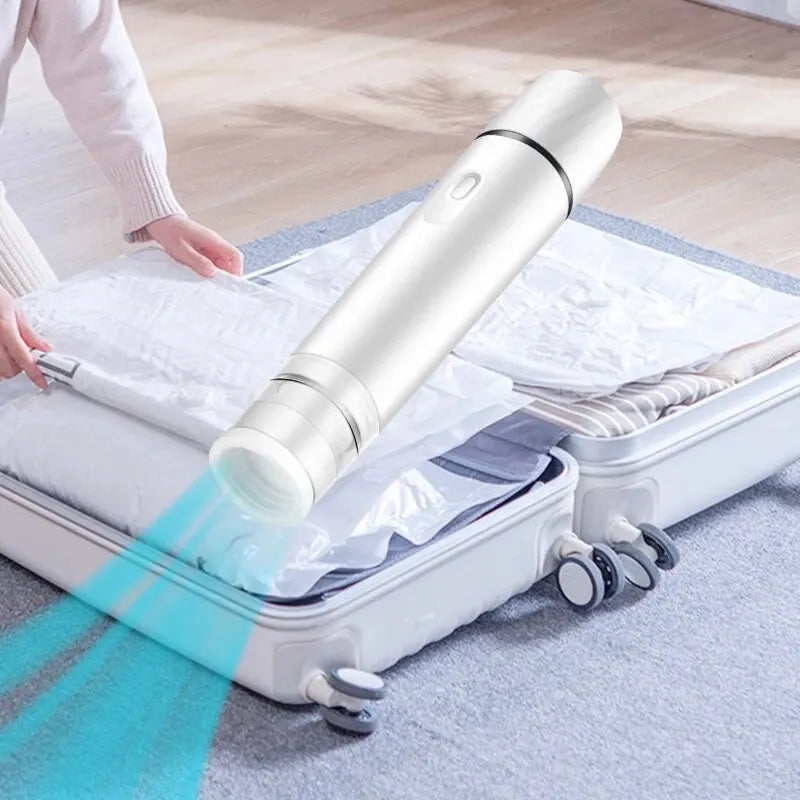 Mini Handheld Vacuum Sealer Machine Kitchen Vacuum Packer Machine Small Sealing Machine Portable USB Electric Food Vacuum Sealer Beauty World Shop