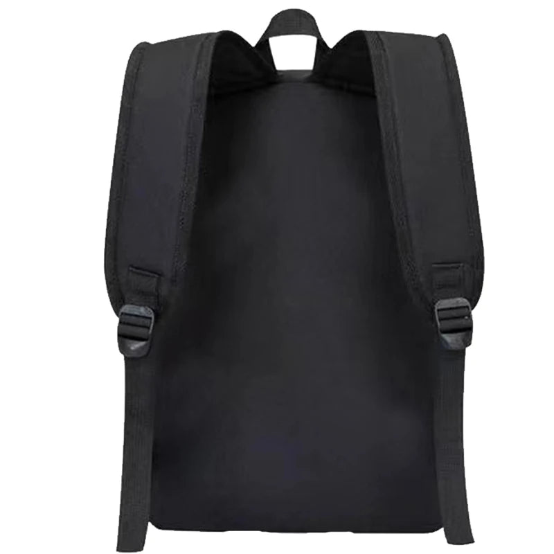 15 Inches Versatile Backpack Trendy Washable Oxford Cloth Computer Bag Black Gray Blue Red School Student Backpack Unisex Beauty Fashion