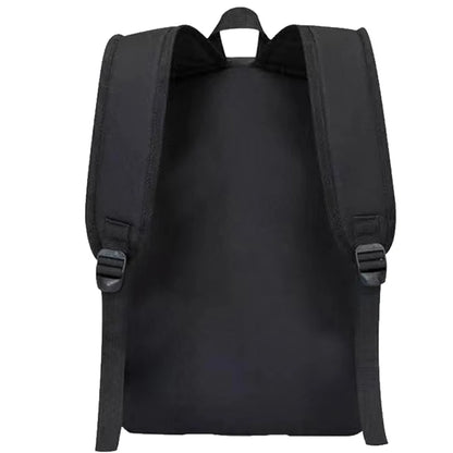 15 Inches Versatile Backpack Trendy Washable Oxford Cloth Computer Bag Black Gray Blue Red School Student Backpack Unisex Beauty Fashion