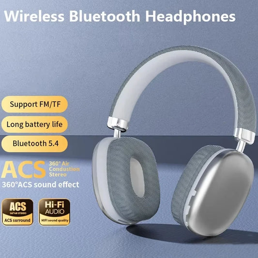 2025 NEW Air Max Bluetooth Earphone Over ear Wireless Headset stereo surround gaming Headphone For Apple Iphone Xiaomi Phone Beauty World Shop