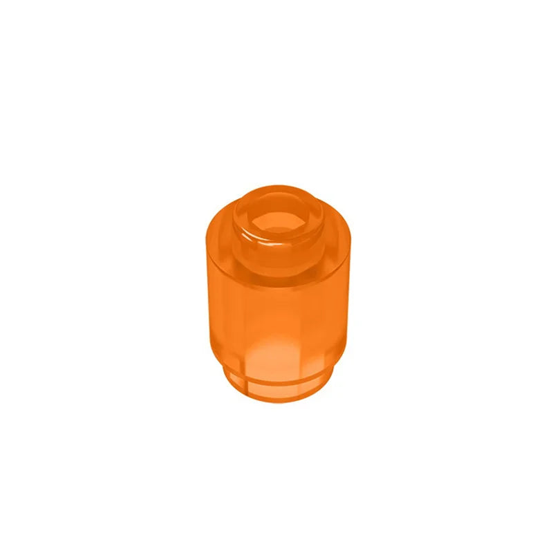 MOC 10PCS 3062 Round 1x1 Building Blocks High-Tech 30068 House Castle Bricks Educational Particle Toys Children Birthday Gifts Beauty World Shop