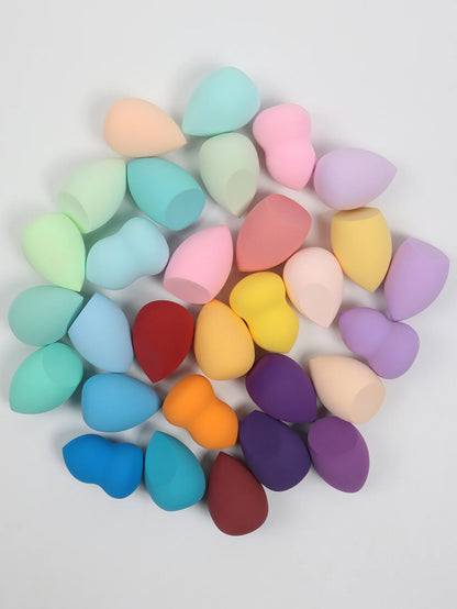 Make-Up Eggs 3-5-10-15-20-30-50 Pack, Color and Shape Random Foundation Beauty Sponge Blend, Liquid, Cream and Powder Flawless, Beauty World Shop
