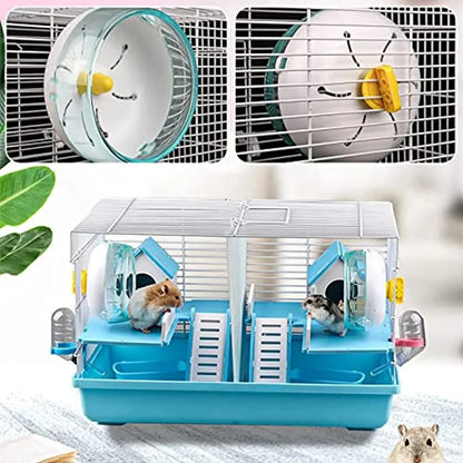 Hamster Wheel Running Disc Toy Sport Running Silent Transparent Small Pet Rotatory Jogging Wheel Toys Pet Hamster Cage Supplies Beauty World Shop