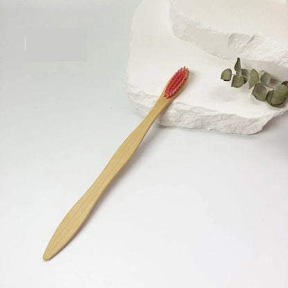 10/20/50/100/150Pcs Disposable adult bamboo soft bristled toothbrush wooden toothbrush clean mouth reusable for home and hotel Beauty World Shop