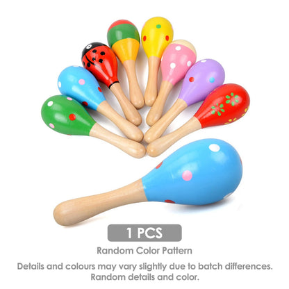 Montessori Baby Toys 9 in 1 Wooden Musical Set: Xylophone Rattle Drum Bell 3D Puzzles Sensory Learning Gifts for 0-12 Months 1-3 Beauty Fashion