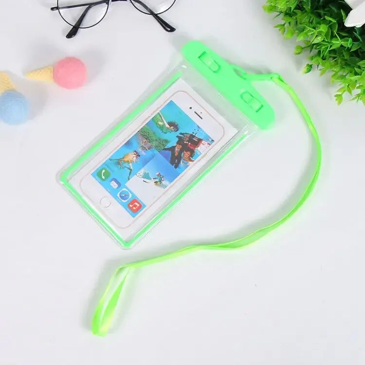 Swimming Bag Universal Mobile Phone Waterproof   Pouch I Xiaomi Huawei Samsung Drifting  Pool Accessories Beauty World Shop