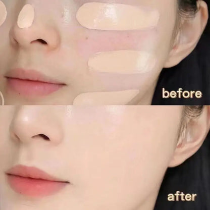 Liquid foundation naturally covers flaws without sticking powder, plain face cream, transparent foundation, conceals blemishes Beauty World Shop