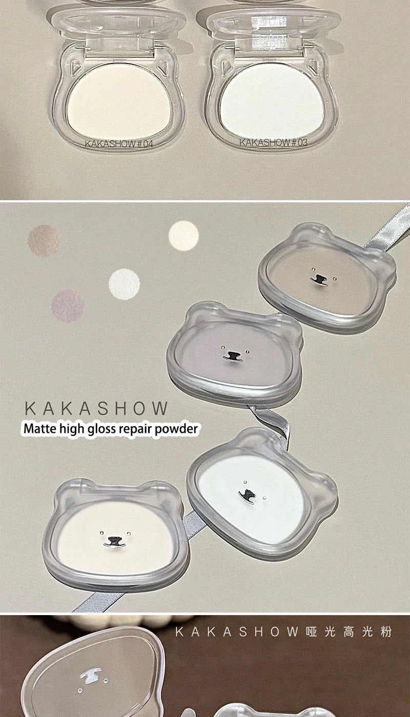 Skin-friendly powder, oil control skin, fill makeup concealer,waterproof and sweat proof, do not take off makeup not card powder Beauty Trend Shop