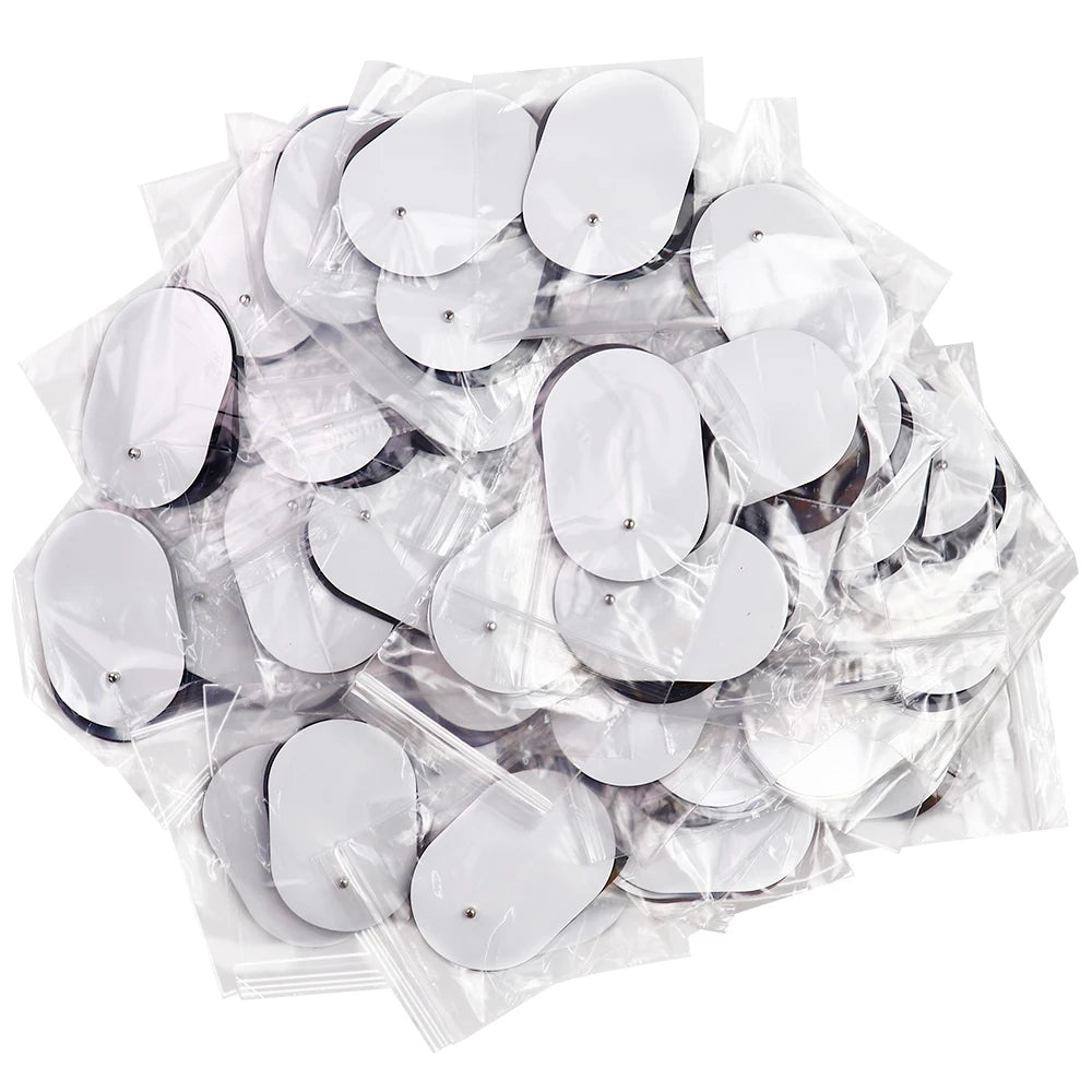 10/20PCS Electrode Pads Gel For Tens Acupuncture Massage Machine Slimming Pulse Ems Muscle Stimulator Massager Sticker Beauty World Shop