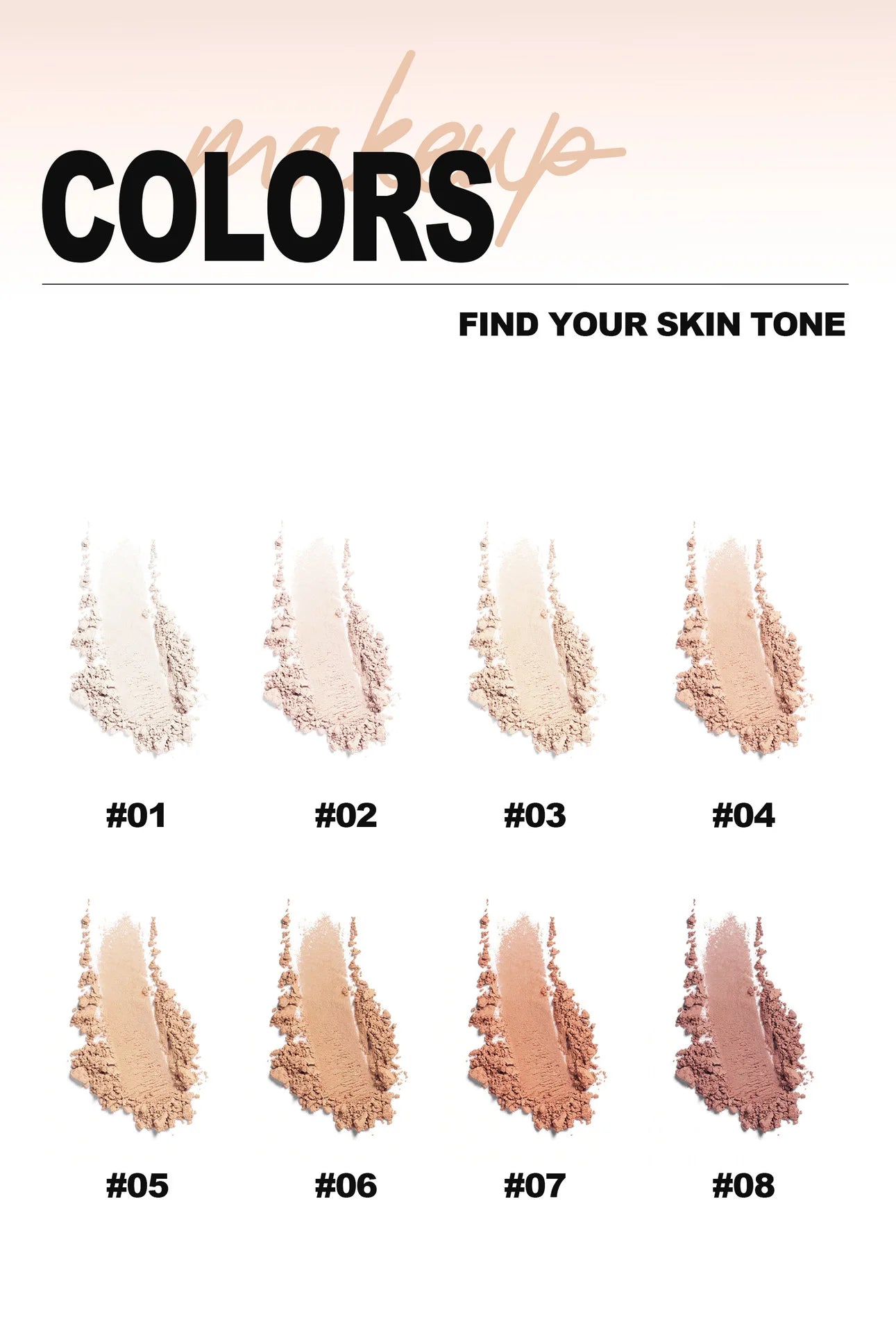 8 Color Matte Face Pressed Powder 24 Hours Oil Control Natural Setting Powder Foundation Full Coverage Waterproof Lasting Makeup Beauty World Shop