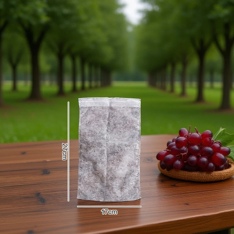 50Pcs Grapes Fruit Protection Bags Pest Control Anti-Bird Garden Netting Bags Mesh Agricultural Tree Garden Tool Bags Beauty World Shop