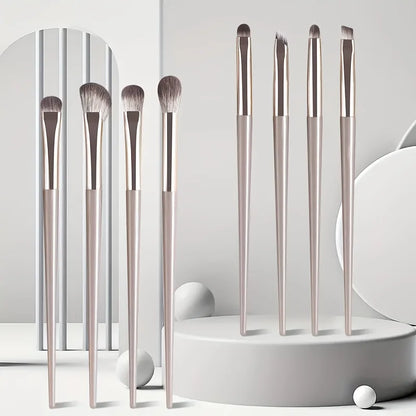 8-piece set of eye shadow makeup set brushes create perfect eye makeup, precise eye shadow, eyeliner pen, contour, soft bristles Beauty World Shop