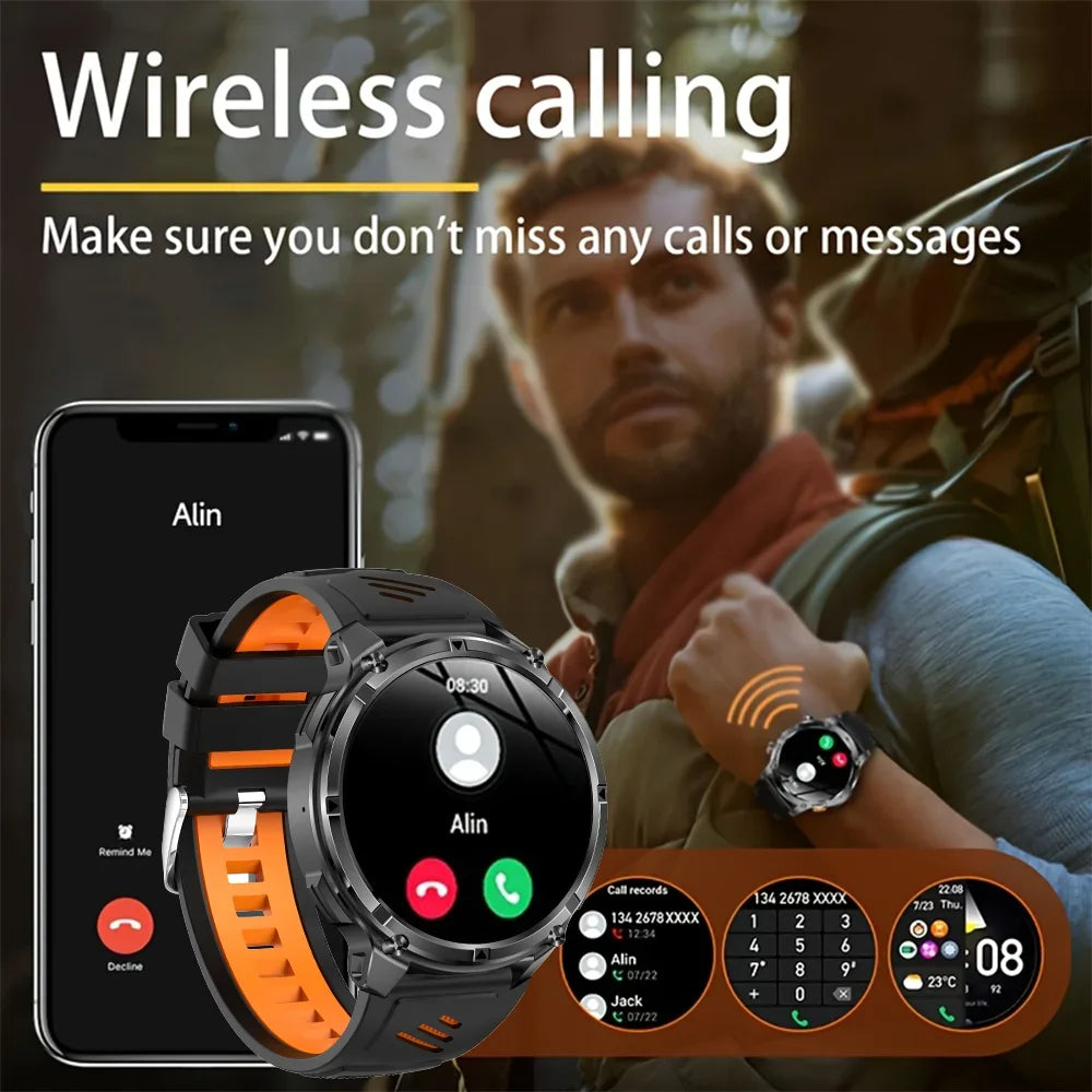 2026 New T-Rex3 Pro GPS Tracker 1100mAh Smartwatch Men 120-Day Standby Clock Rugged Outdoor Sport 10ATM Waterproof Call Watches Beauty World Shop