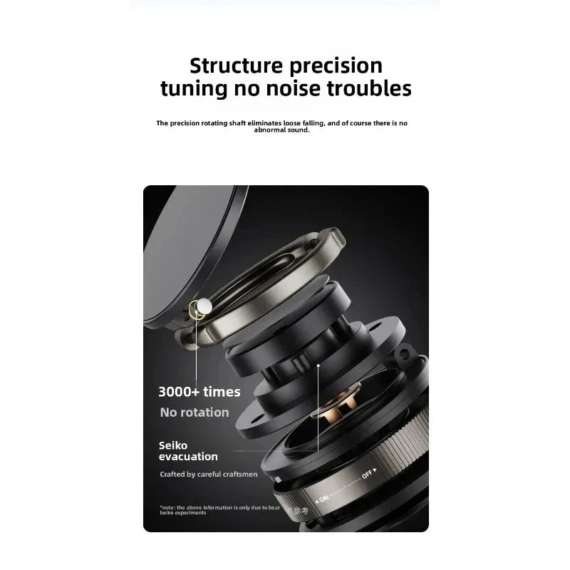 T30 Vacuum Magnetic Phone Holder Stand, for Magsafe Suction Cup Phone MountAdjustable Swivel Lock, for Your Car/Gym/Mirror Beauty Trend Shop
