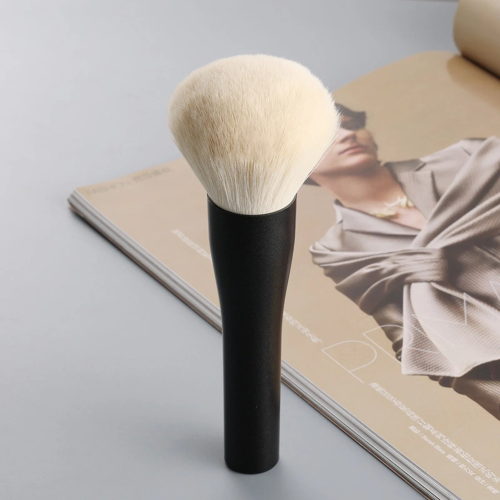 Single large powder brush quality makeup brush professional makeup tools Beauty World Shop