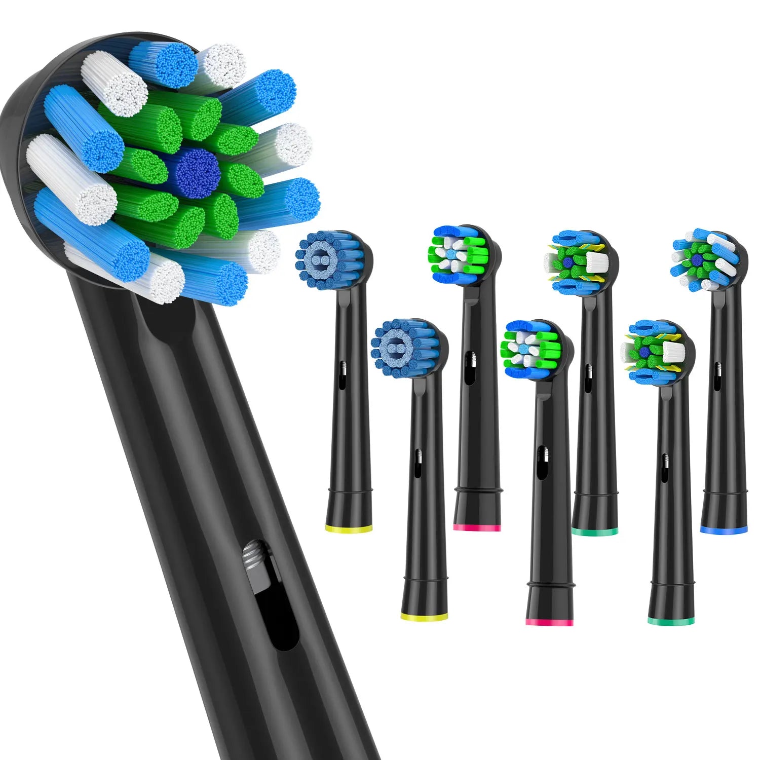 8/16pcs Toothbrush Head Compatible with Braun Oral B Electric Toothbrush, Replacement Toothbrush Heads Fit for Oral b Vitality Beauty World Shop