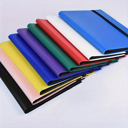 Trading card binder 4 pockets, 20 pages of 160 cards, side loading card book, football basketball card collector Beauty World Shop