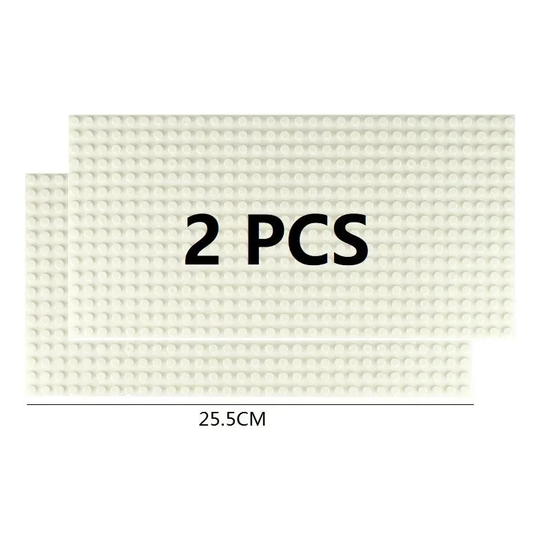 2Pcs Base Plate 32*32 32*16 Studs Classic Figures Building Blocks Plates Bricks Baseplate Blocks Children Toys For Kid Gifts Beauty World Shop