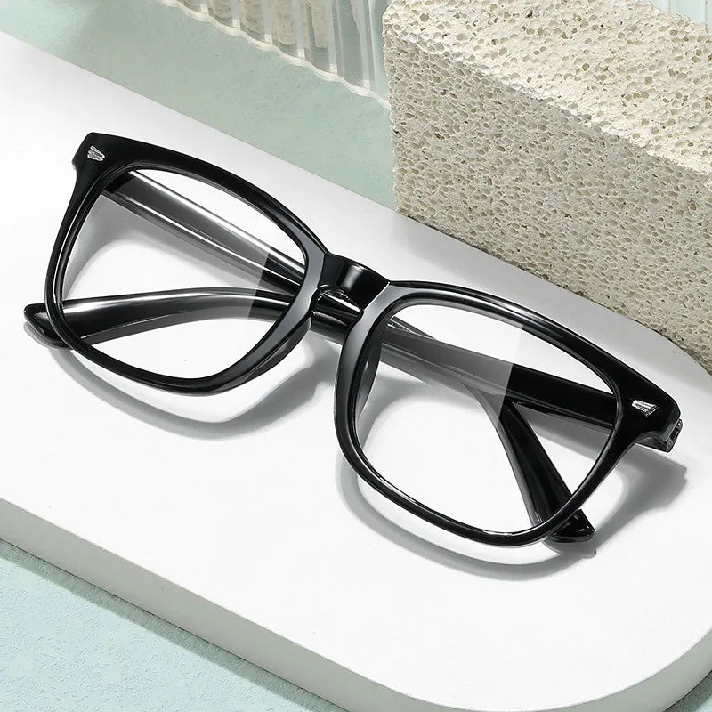 New Trending Blue Light Blocking Men's Glasses Gaming PC Matte Black Anti Ray Eyeglasses Women Transparent Fashion Eyewear Beauty World Shop