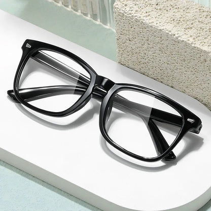 New Trending Blue Light Blocking Men's Glasses Gaming PC Matte Black Anti Ray Eyeglasses Women Transparent Fashion Eyewear Beauty World Shop