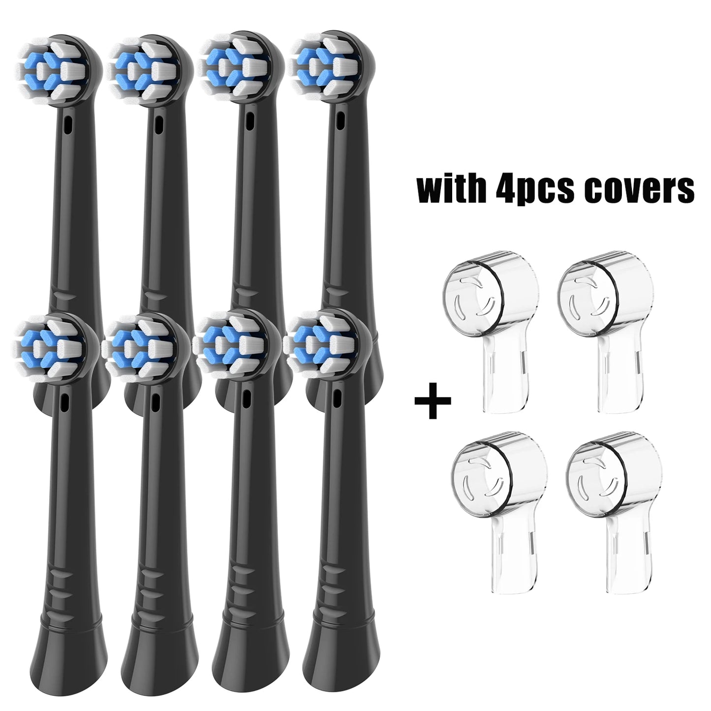 4/8/12/16 Pack Replacement Toothbrush Heads Compatible with Oral B iO, Brush Heads for Oral-B iO 2/3/4/5/6/7/8/9/10/7G Series Beauty World Shop