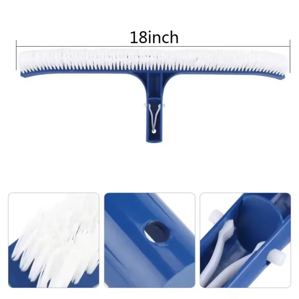 Professional 18'' Swiming Pool Brush Head Cleaning Spa Tools Equipment Accessories Beauty World Shop