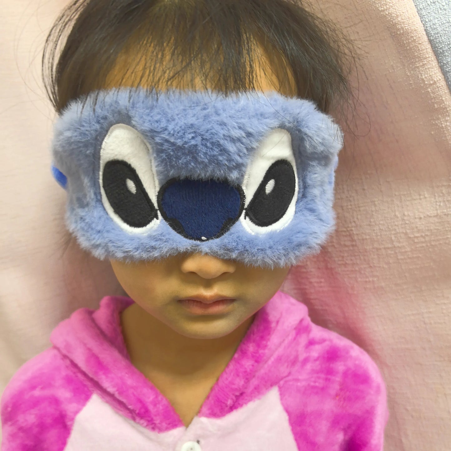 New Kawaii  Stitch Hat Anime Stitch Girl Plush Keep Warm Blue the Hat Will Move When You Pinch Your Ears Kids Toy Gifts