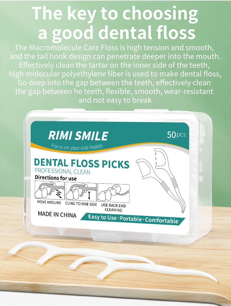 50/150/300/600/1000 PCS dental floss sticks oral care tools Beauty World Shop