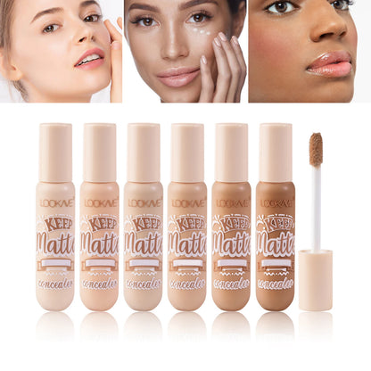 Liquid Concealer Stick Foundation Cream 6 Color Moisturizing Full Coverage Acne Dark Circle Natural Matte Concealer Cream Makeup Beauty World Shop