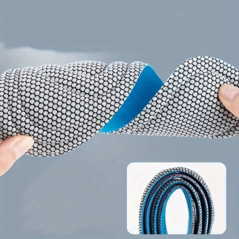 1/2 Pairs Memory Foam disposable Insoles for Shoes Antibacterial Deodorization Sweat Absorption Insert Sport Shoes Pads Beauty World Shop