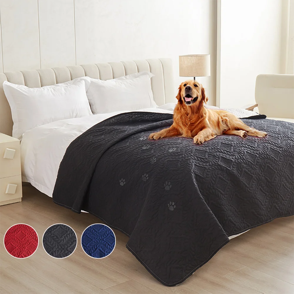 1pc Waterproof Pet Bed Cover, Bed and Sofa Protection Mat, Suitable for Dogs and Cats, Protector for Mattress or Furniture Beauty World Shop