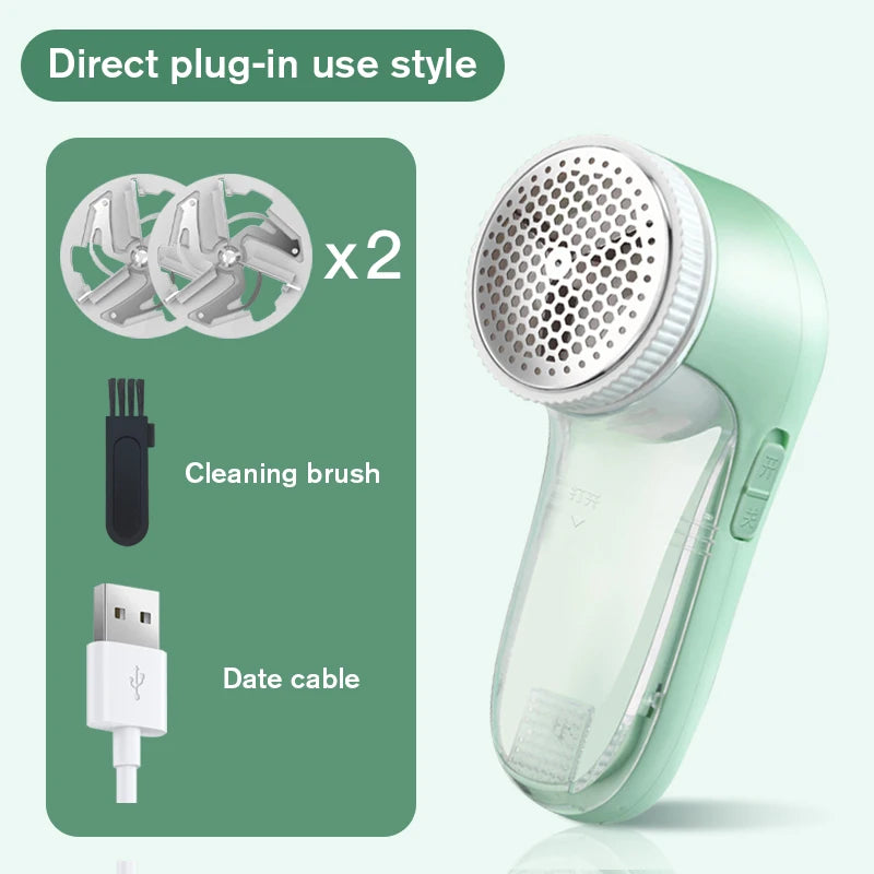 HOMEFISH Electric Household Clothes Shaver Fabric Lint Remover Fuzz Portable Brush blade Professional Lint Remover Trimmer Beauty World Shop