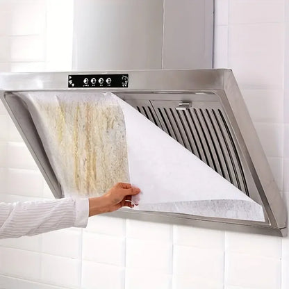 12-Pack Heavy-Duty Range Hood Filters - Oil-Absorbing Mesh Covers for Kitchen Ventilation, Easy Install Beauty World Shop