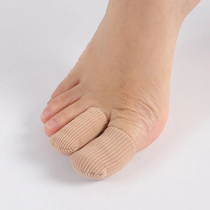 Fabric Toe Separator Finger Protector Applicator Corn Callus Remover Bunion Corrector Pedicure Tools Pain Relief Tube Foot Care Beauty Trend Shop