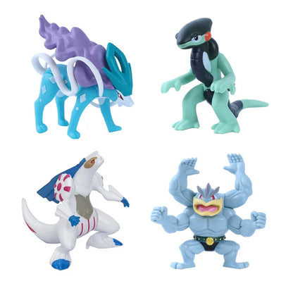 Pokemon Cartoons Movie Anime Figure Gengar Charizard Pikachu Collection Model Pocket Monster Action Toys Kids Christmas Gifts Beauty World Shop