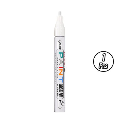 8 Colors Car Scratch Repair Paint Pen Quick Dry Touch Up Paint Repair Pen Waterproof Wheel Tyre Marker Auto Paint Marker Pens Beauty World Shop