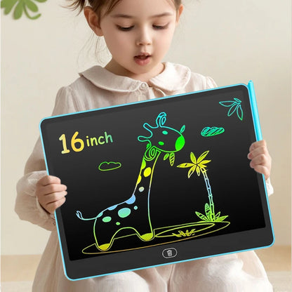 16/13/11 Inch LCD Writing Board Drawing tablet Kids Writing Painting Children Educational Toys for 3 4 5 6 7 8 Years Girls Boys Beauty World Shop