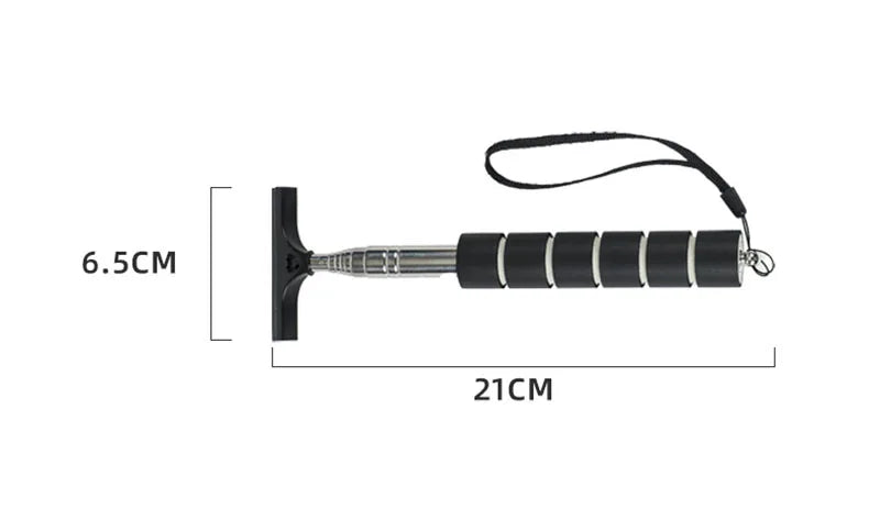 Car Rearview Mirror Wiper Cleaning Tool Auto Glass Mist Cleaner Scraper Car Accessories Handle Telescopic Window Cleaning Brush Beauty World Shop