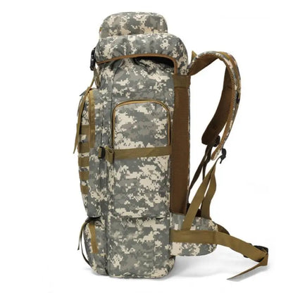 Homefish 80L/100L Large Mountaineering Backpack Outdoor Climbing Bag Tactical Rucksack Hiking Camping Travel Backpack Beauty World Shop