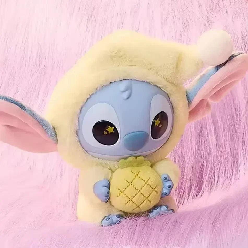 Disney 2025  Pin Eating Bedtime Series Blind Plush Toy Cute Doll Box Mysterious Hanging Bag Decorative Gif Beauty World Shop
