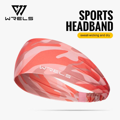 WRELS Sports Headbands Moisture Wicking Sweatbands for Running Breathable Headbands Elastic Non Slip Hairband for Women and Men Beauty World Shop