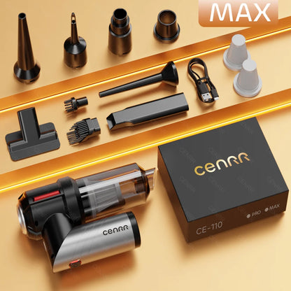 CENRR 998000PA Car Vacuum Cleaner Strong Suction Powerful Handheld Wireless Vacuum Cleaner Mini Blower for Home Appliance Beauty World Shop