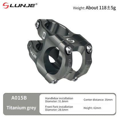 MTB Road Bike Stem CNC Mountain Bicycle Bridge Short Power 31.8mm High Strength Climbing Riser Beauty World Shop