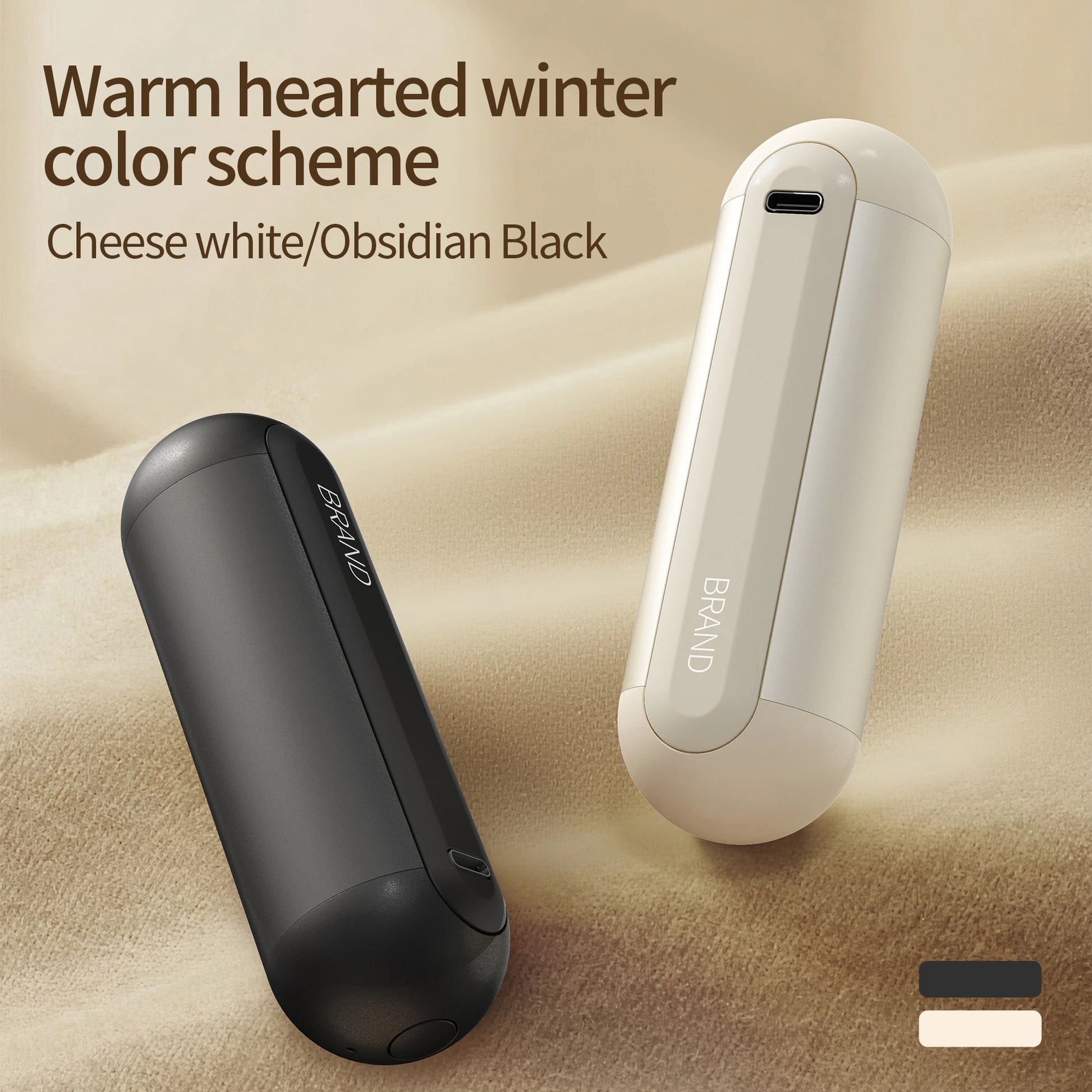 Hand Warmers Rechargeable 2 Pack Magnetic 3 Settings Fast Heating Electric Portable Pocket Heater for Women Men Outdoor Camping Beauty World Shop